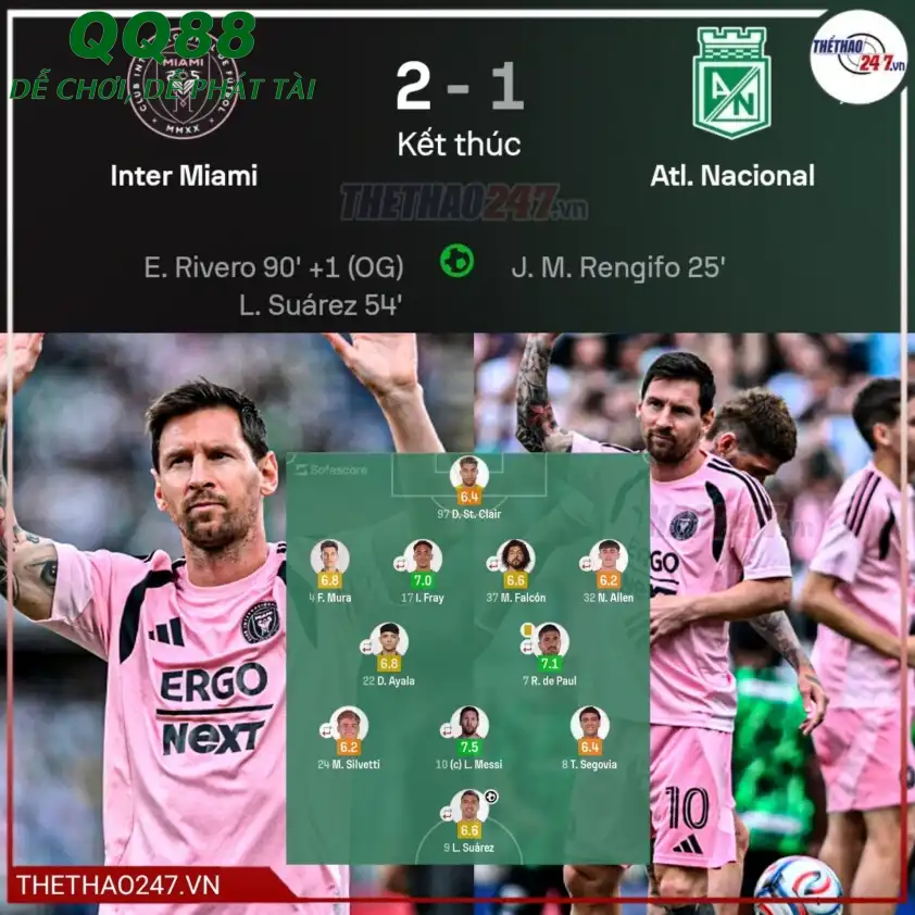 Lionel Messi và các đồng đội đã có chiến thắng đầu tiên trong năm 2026.